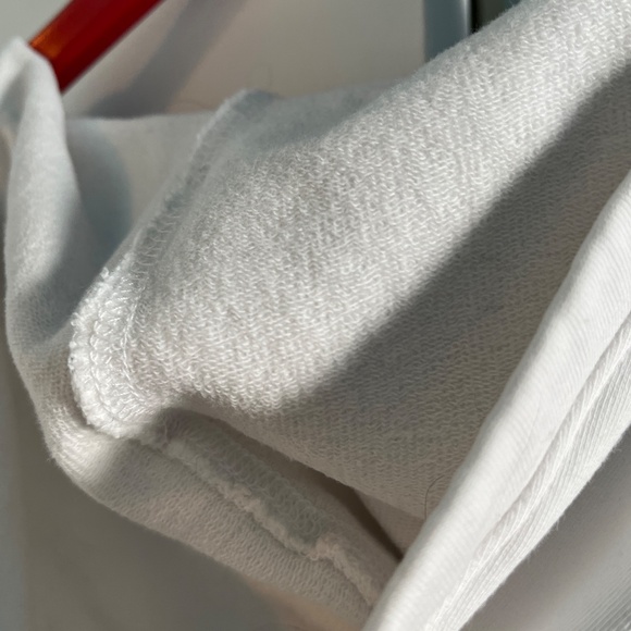 Land’s End White Hooded Sweatshirt, L - Picture 8 of 9